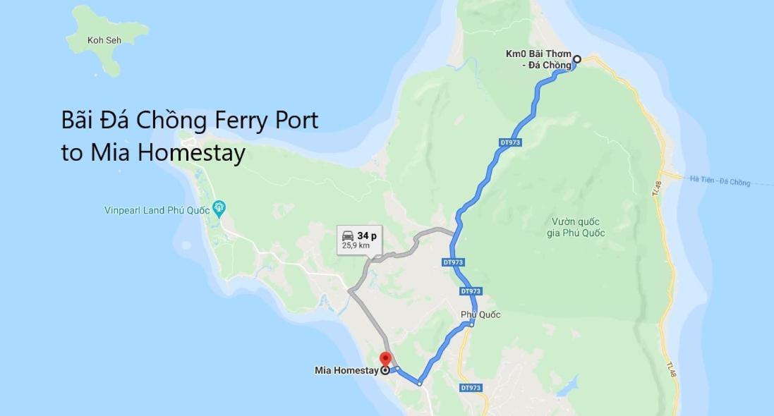 Mia Homestay Phu Quoc Esterno foto